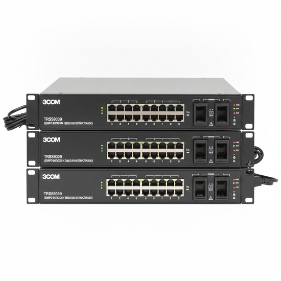 3COM TRSS9339 EQUIPO DATACOM (REDES Y CABLEADO ESTRUCTURADO)