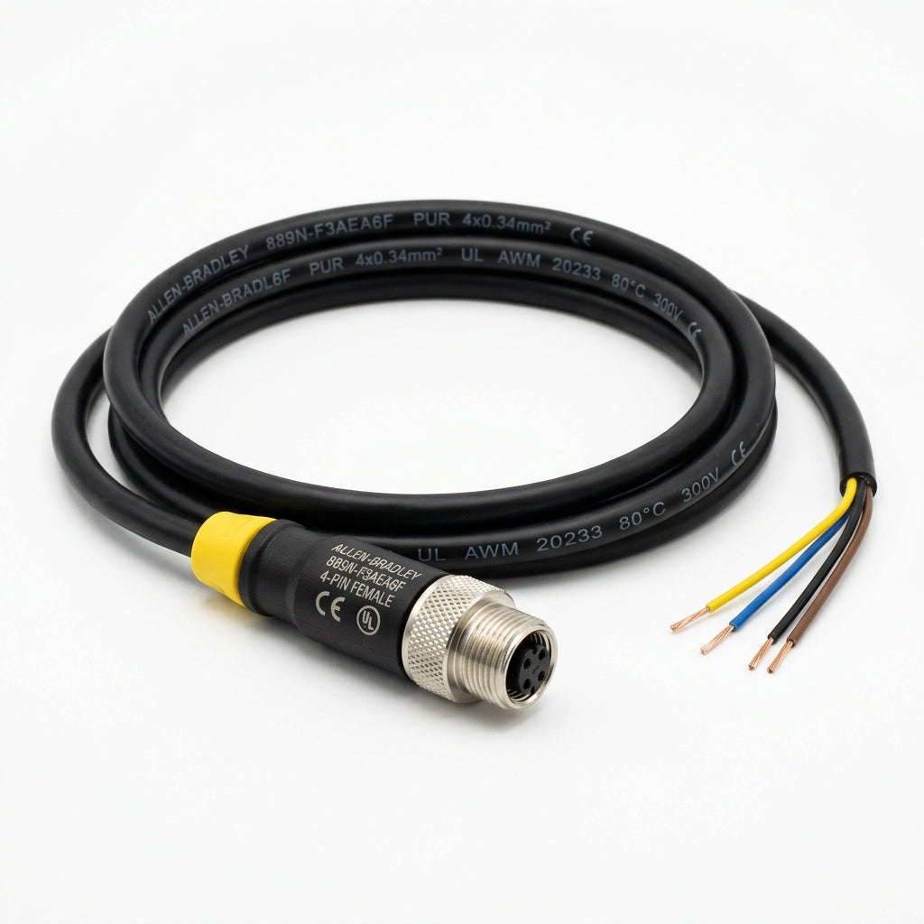 ALLEN-BRADLEY 889N-F3AEA6F CONECTORES RAPIDOS Y CABLES PARA SENSOR (CORDSETS)