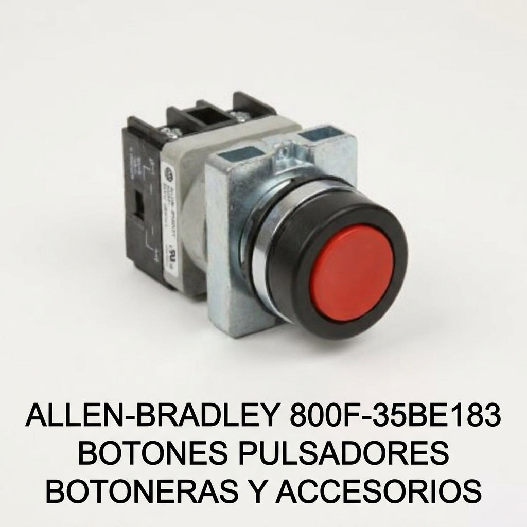 ALLEN-BRADLEY 800F-35BE183 BOTONES PULSADORES BOTONERAS Y ACCESORIOS