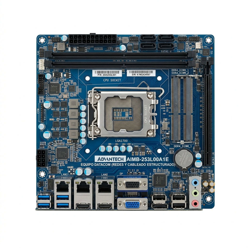 ADVANTECH AIMB253L00A1E EQUIPO DATACOM (REDES Y CABLEADO ESTRUCTURADO)