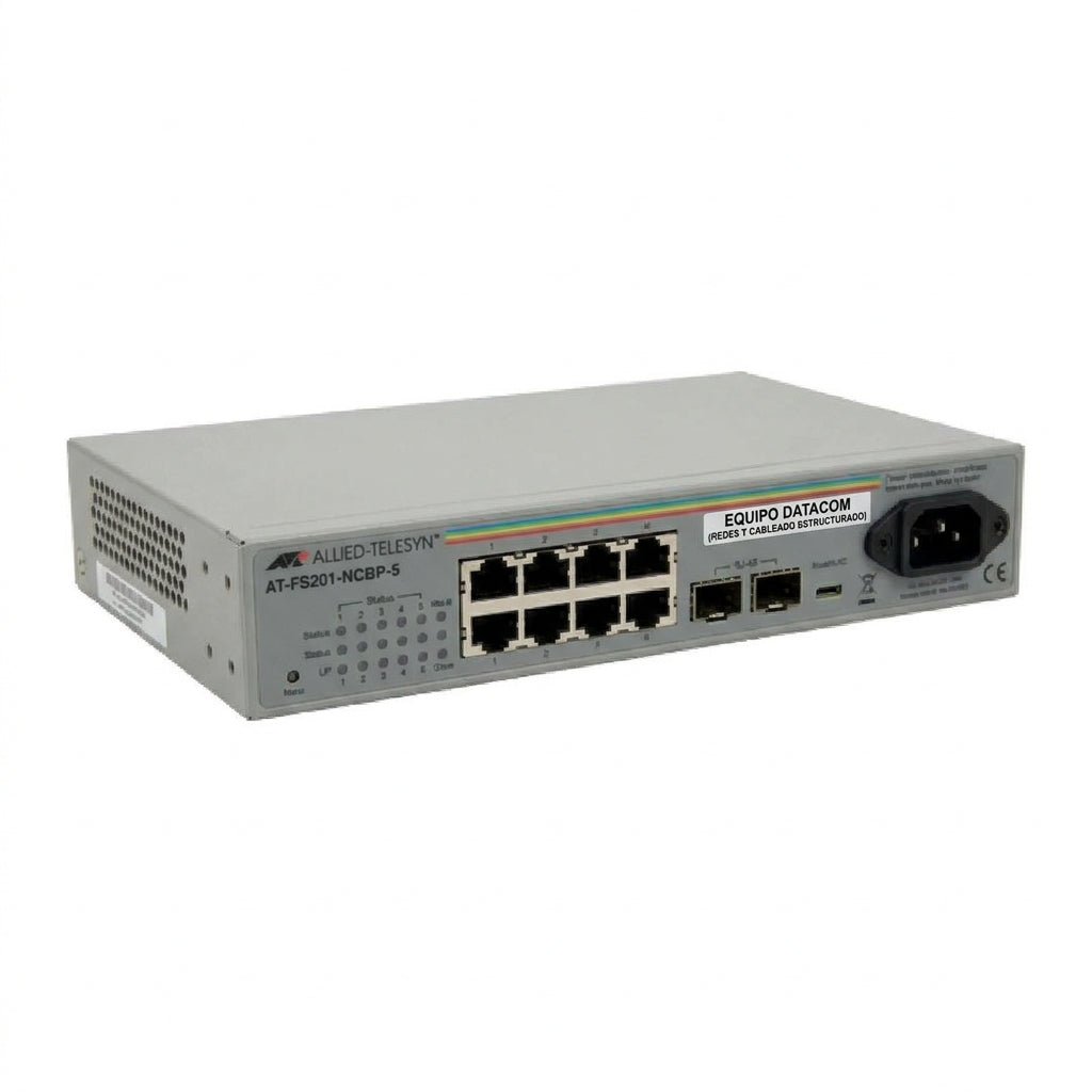 ALLIED-TELESYN AT-FS201-NCBP-5 EQUIPO DATACOM (REDES Y CABLEADO ESTRUCTURADO)