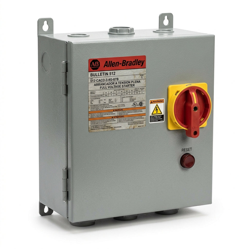 ALLEN-BRADLEY 512-CACD-3-4G-87B ARRANCADORES A TENSION PLENA