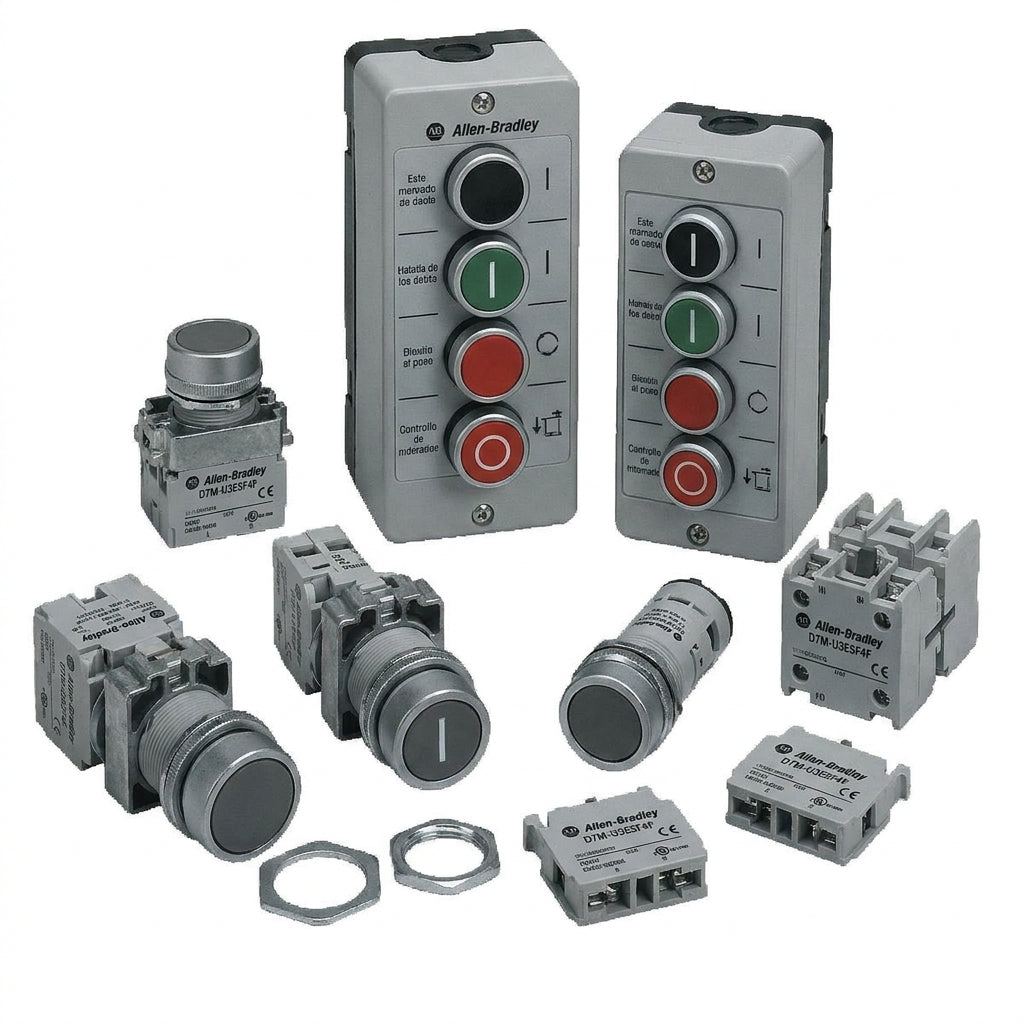 ALLEN-BRADLEY D7M-U3E5F4F BOTONES PULSADORES BOTONERAS Y ACCESORIOS