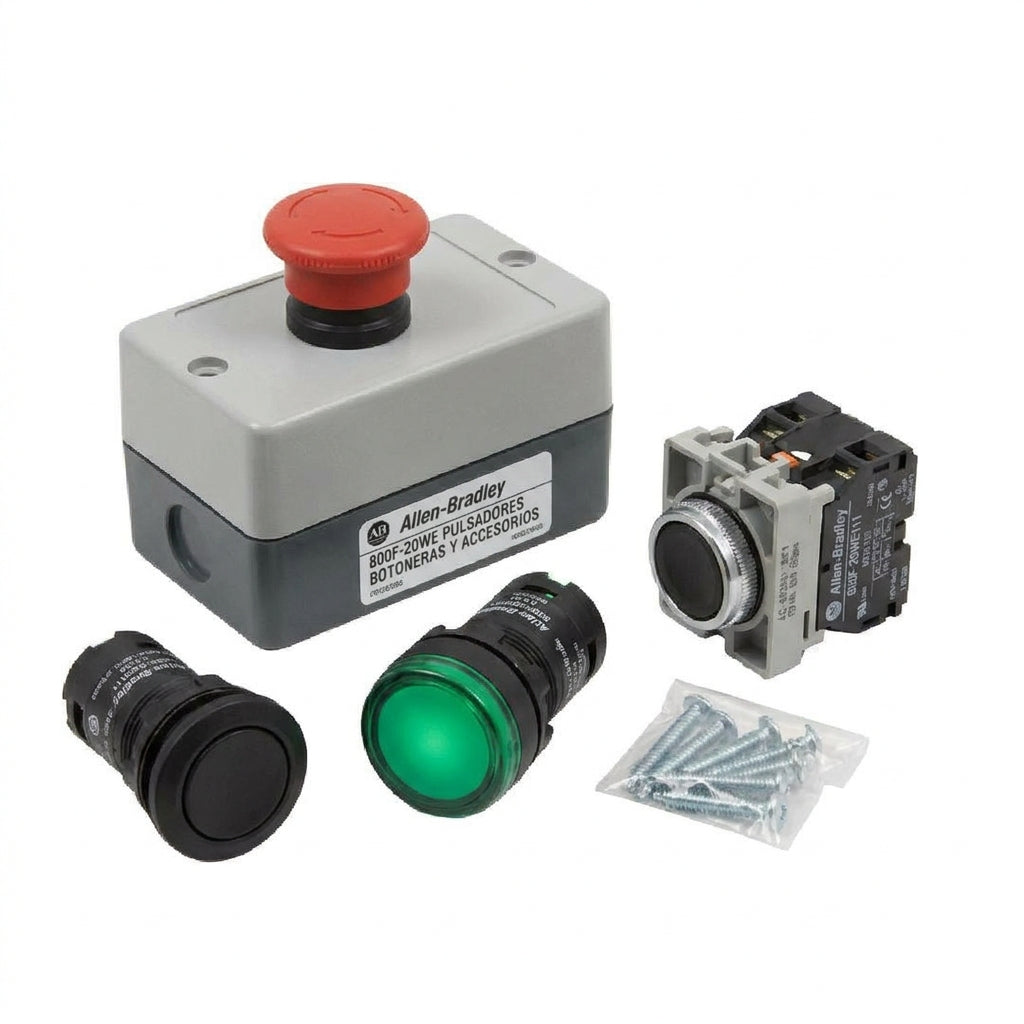 ALLEN-BRADLEY 800F-20WE111 BOTONES PULSADORES BOTONERAS Y ACCESORIOS