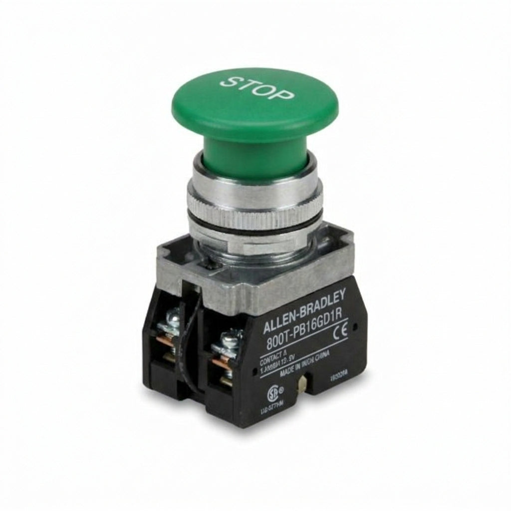 ALLEN-BRADLEY 800T-PB16GD1R BOTONES PULSADORES BOTONERAS Y ACCESORIOS