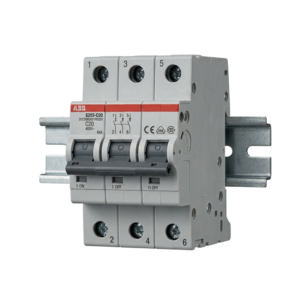 ABB 2CCS883001R0201 INTERRUPTORES TERMOMAGNETICOS MINIATURA RIEL DIN