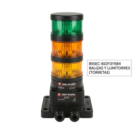 ALLEN-BRADLEY 855EC-B10Y3Y5B4 BALIZAS Y LUMITORRES (TORRETAS)