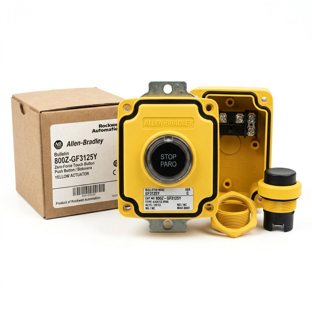 ALLEN-BRADLEY 800Z-GF3125Y BOTONES PULSADORES BOTONERAS Y ACCESORIOS