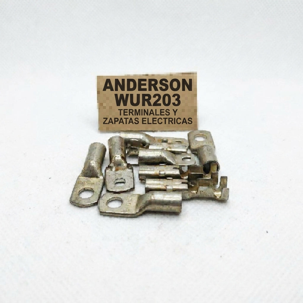 ANDERSON WUR203 TERMINALES Y ZAPATAS ELECTRICAS