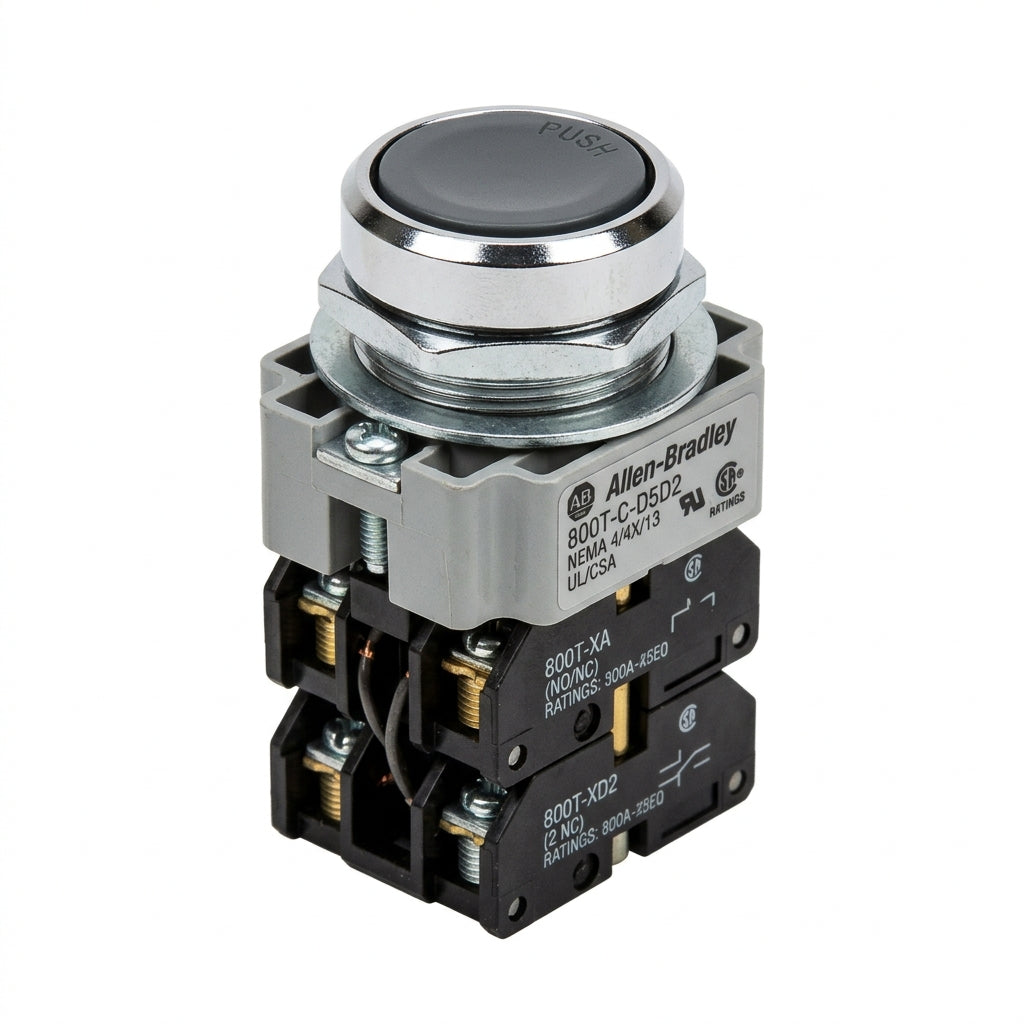 ALLEN-BRADLEY 800T-C-D5D2 BOTONES PULSADORES BOTONERAS Y ACCESORIOS