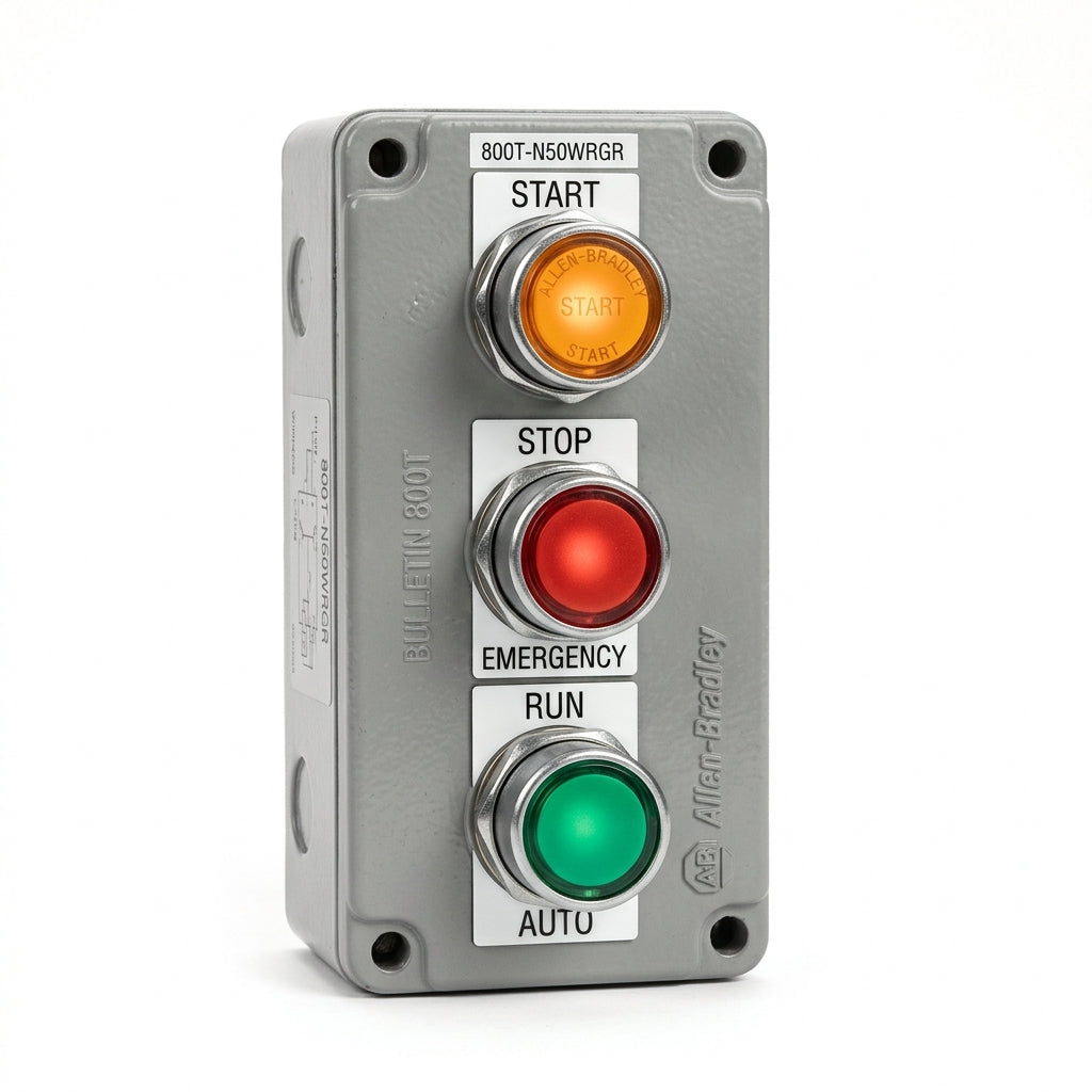 ALLEN-BRADLEY 800T-N50WRGR BOTONES PULSADORES BOTONERAS Y ACCESORIOS