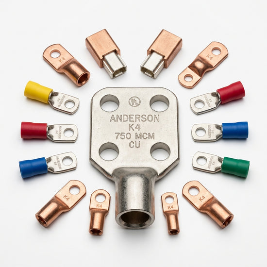 ANDERSON K4 TERMINALES Y ZAPATAS ELECTRICAS
