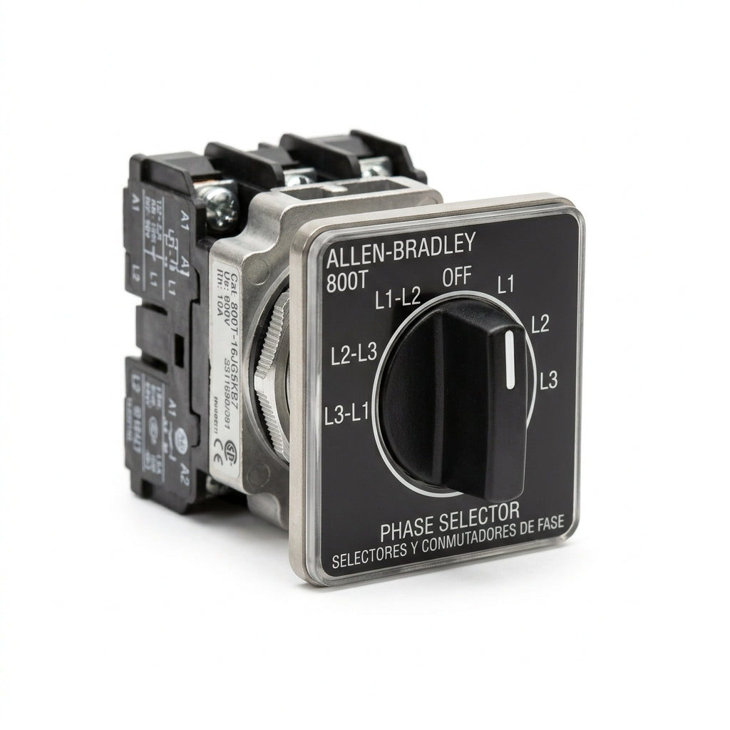 ALLEN-BRADLEY 800T-16JG5KB7 SELECTORES Y CONMUTADORES DE FASE - LEVAS
