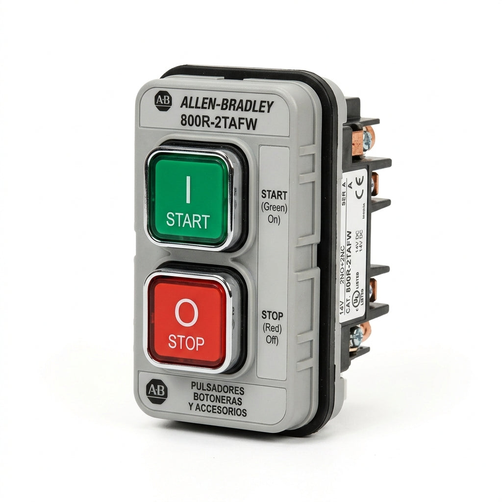 ALLEN-BRADLEY 800R-2TAFW BOTONES PULSADORES BOTONERAS Y ACCESORIOS