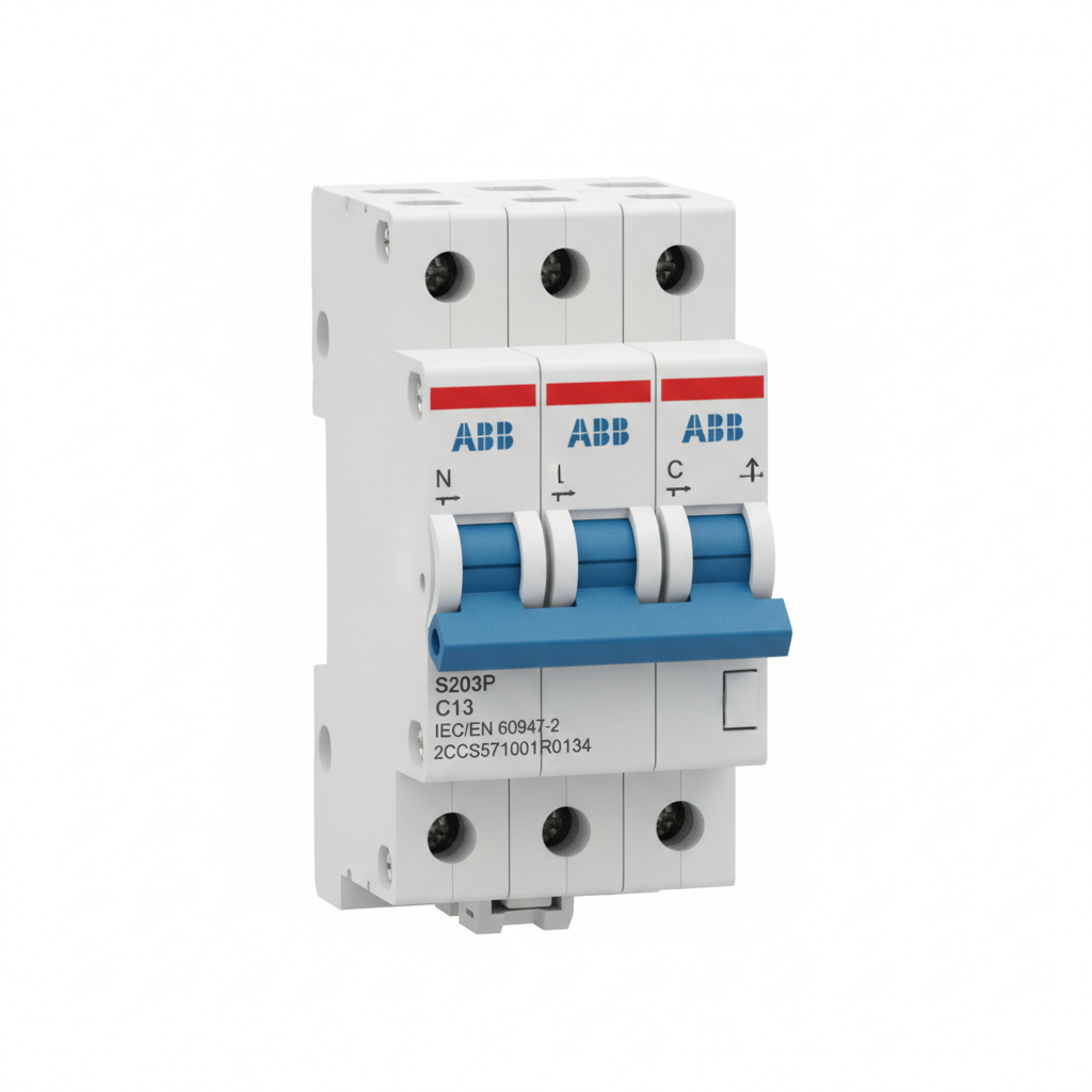 ABB 2CCS571001R0134 INTERRUPTORES TERMOMAGNETICOS MINIATURA RIEL DIN