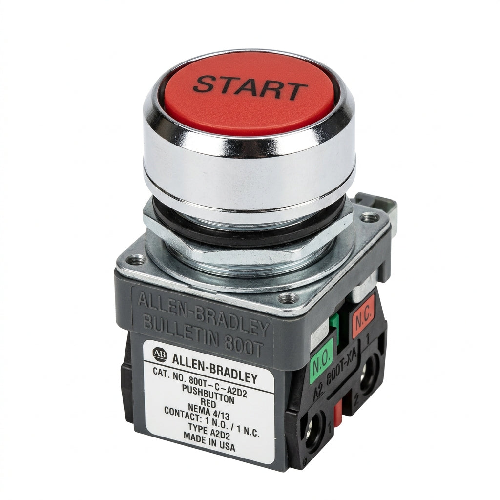 ALLEN-BRADLEY 800T-C-A2D2 BOTONES PULSADORES BOTONERAS Y ACCESORIOS