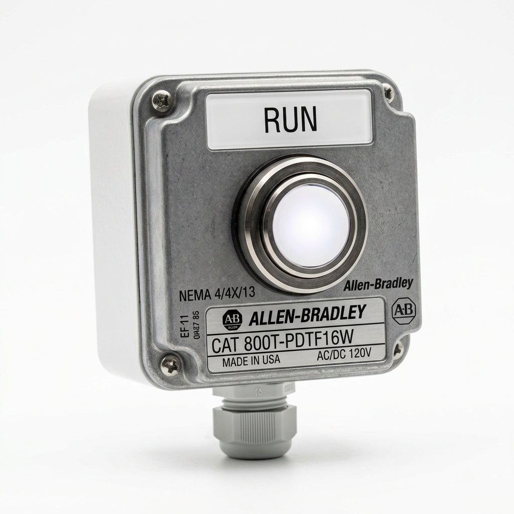 ALLEN-BRADLEY 800T-PDTF16W BOTONES PULSADORES BOTONERAS Y ACCESORIOS