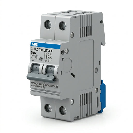ABB 2CDV272006R0338 INTERRUPTORES TERMOMAGNETICOS MINIATURA RIEL DIN