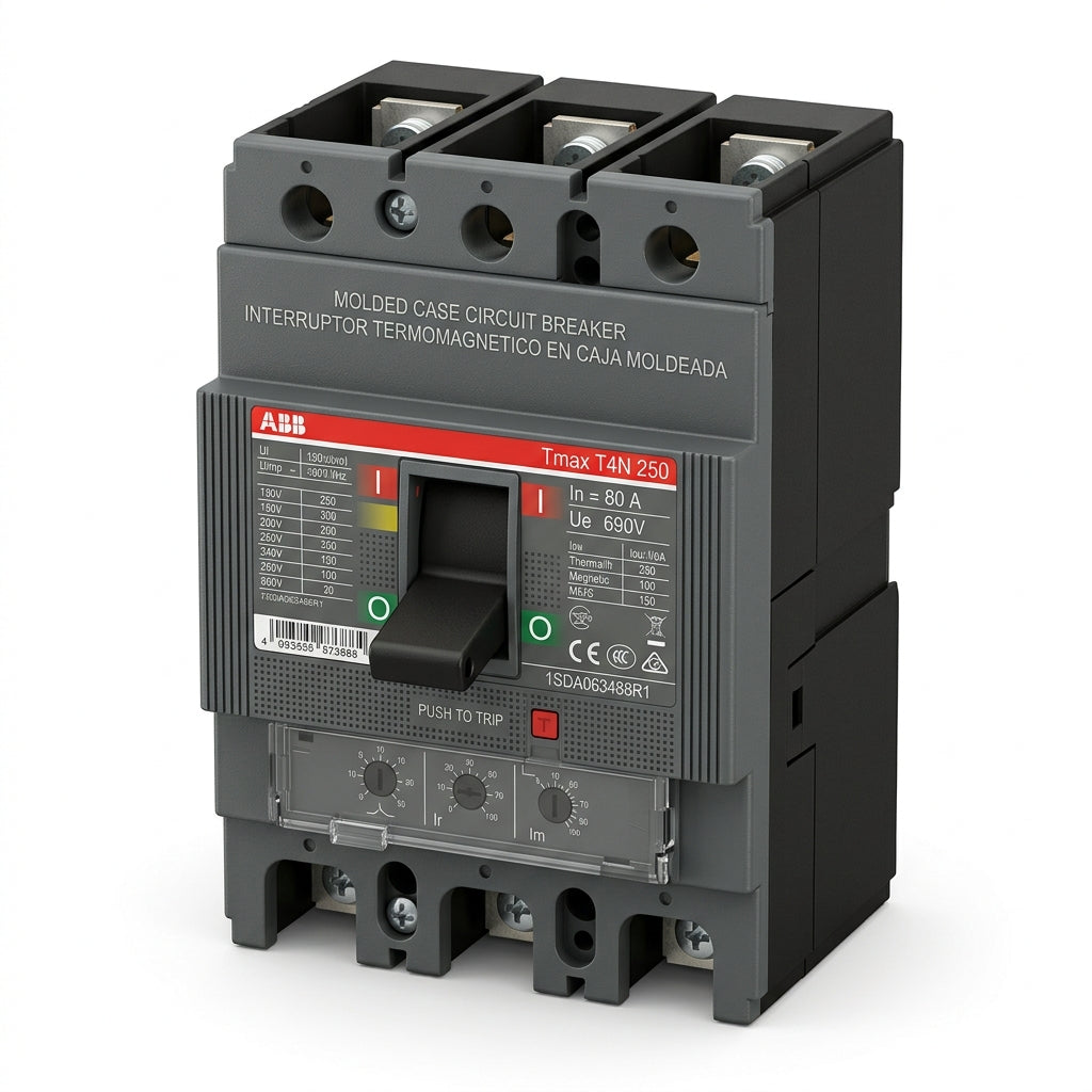 ABB 1SDA063488R1 INTERRUPTORES TERMOMAGNETICOS EN CAJA MOLDEADA