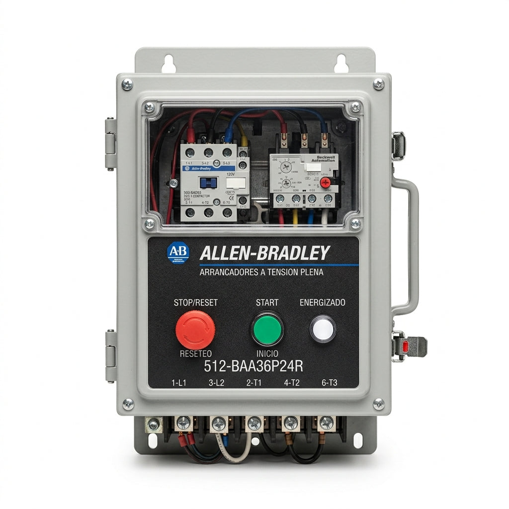 ALLEN-BRADLEY 512-BAA36P24R ARRANCADORES A TENSION PLENA