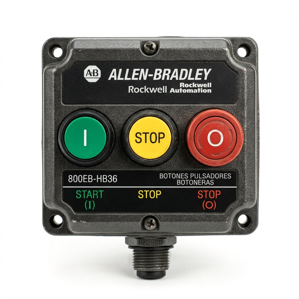 ALLEN-BRADLEY 800EB-HB36 BOTONES PULSADORES BOTONERAS