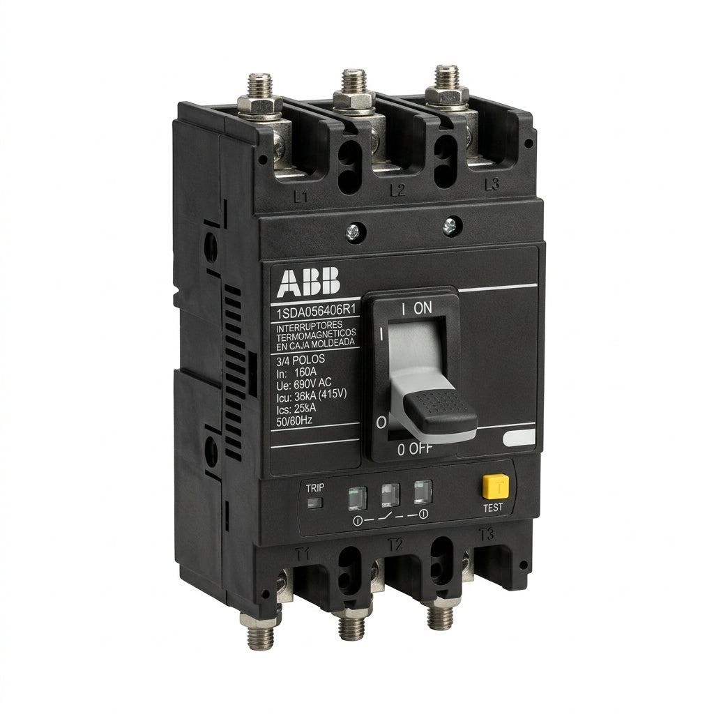 ABB 1SDA056406R1 INTERRUPTORES TERMOMAGNETICOS EN CAJA MOLDEADA