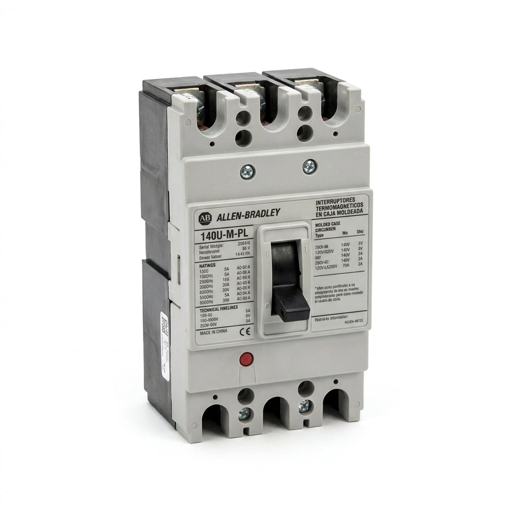 ALLEN-BRADLEY 140U-M-PL INTERRUPTORES TERMOMAGNETICOS EN CAJA MOLDEADA
