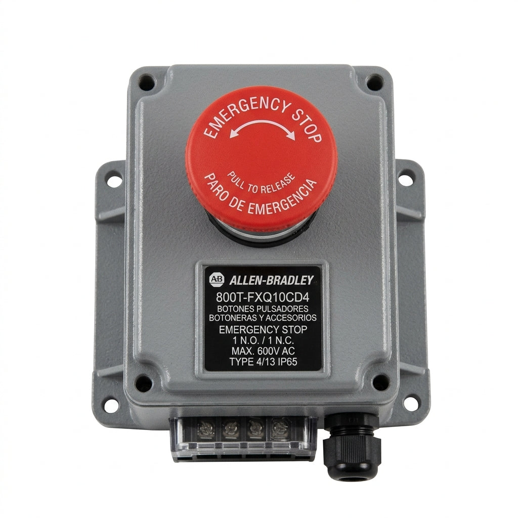ALLEN-BRADLEY 800T-FXQ10CD4 BOTONES PULSADORES BOTONERAS Y ACCESORIOS