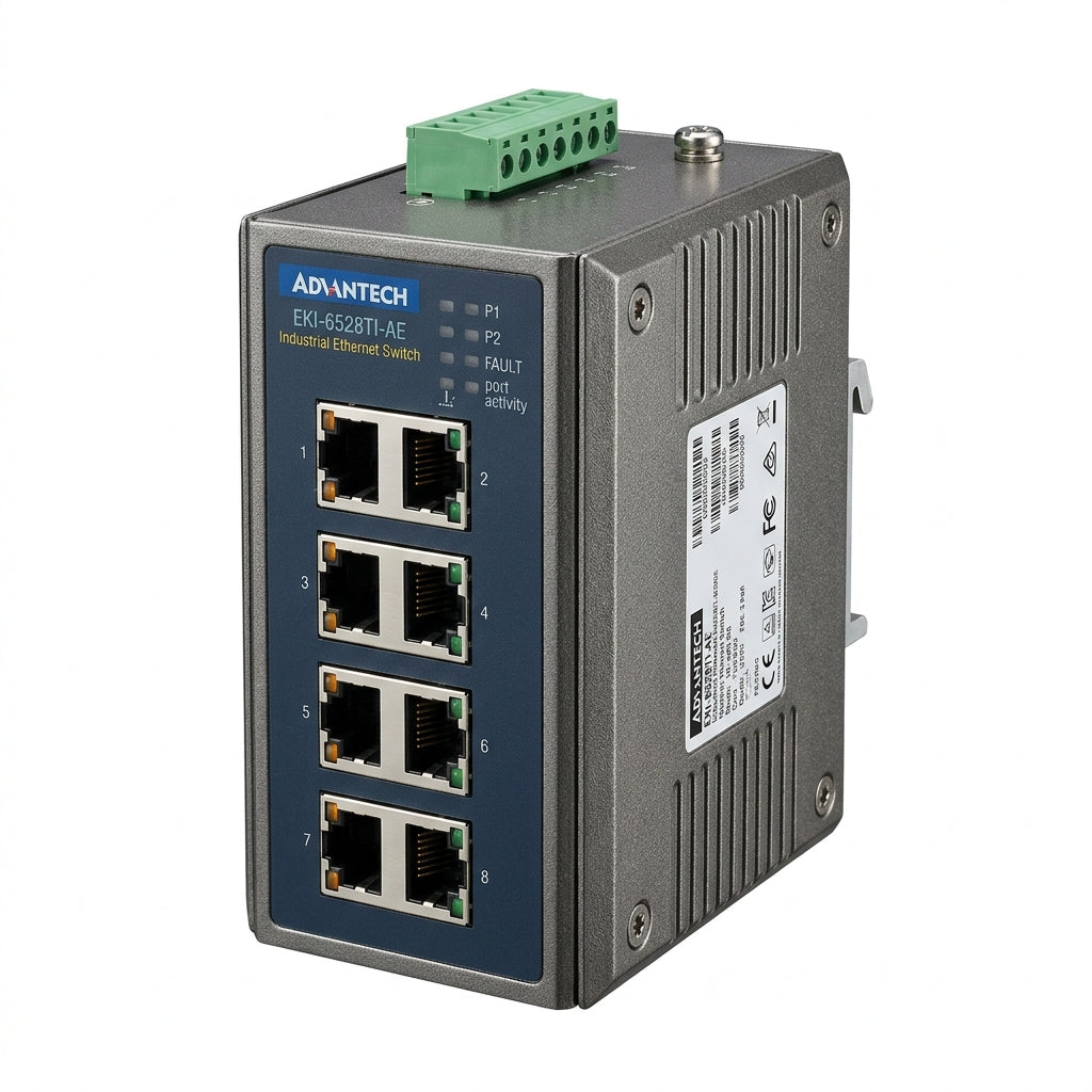 ADVANTECH EKI-6528TI-AE EQUIPO DATACOM (REDES Y CABLEADO ESTRUCTURADO)