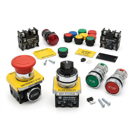 ALLEN-BRADLEY 800T-E1220J6 BOTONES PULSADORES BOTONERAS Y ACCESORIOS
