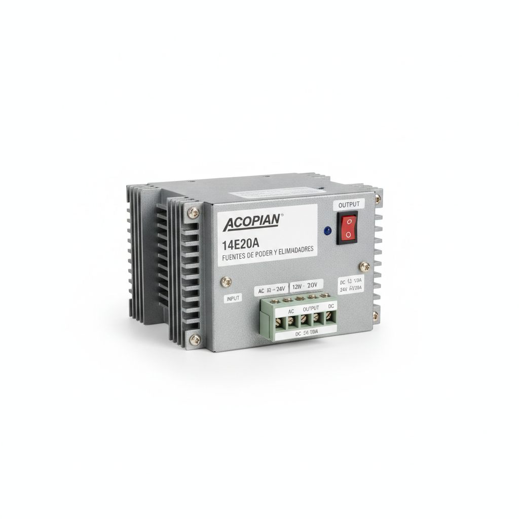 ACOPIAN 14E20A FUENTES DE PODER Y ELIMINADORES