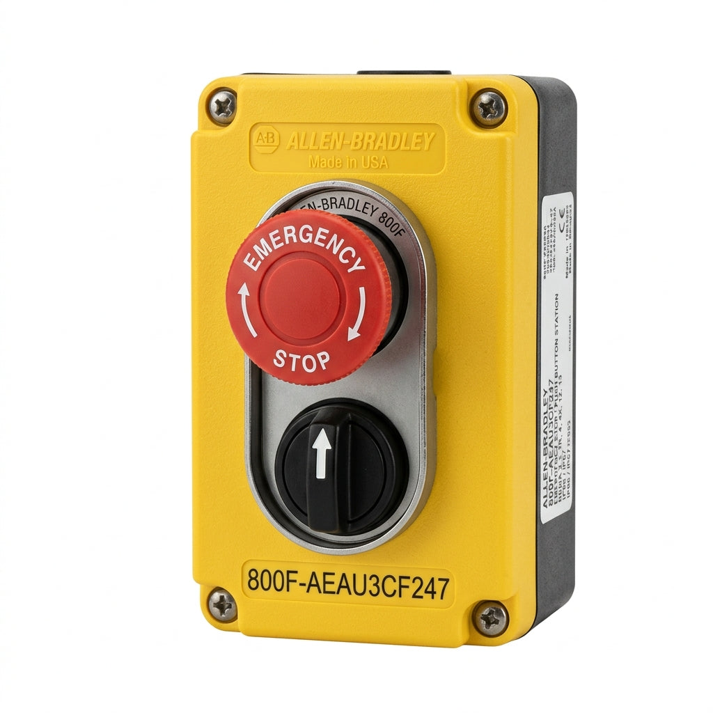 ALLEN-BRADLEY 800F-AEAU3CF247 BOTONES PULSADORES BOTONERAS Y ACCESORIOS