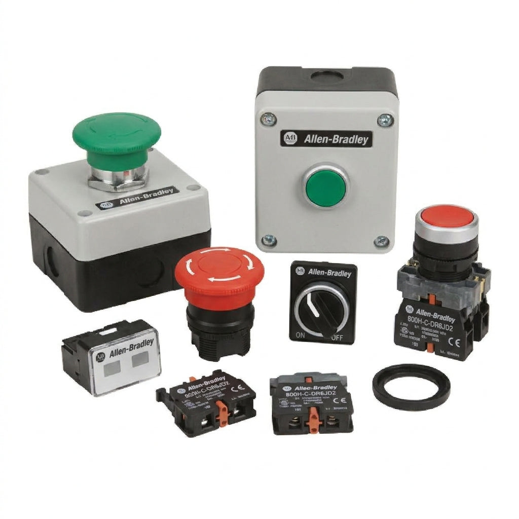 ALLEN-BRADLEY 800H-C-DR6JD2 BOTONES PULSADORES BOTONERAS Y ACCESORIOS