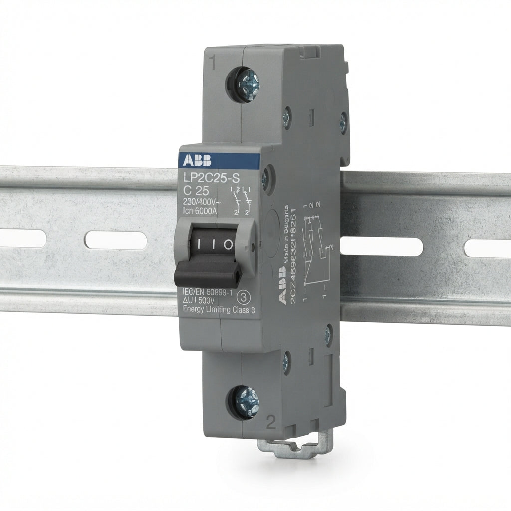 ABB LP2C25-S INTERRUPTORES TERMOMAGNETICOS MINIATURA RIEL DIN