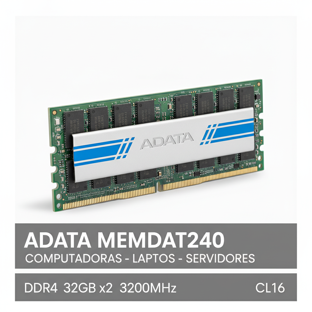 ADATA MEMDAT240 COMPUTADORAS - LAPTOPS - SERVIDORES