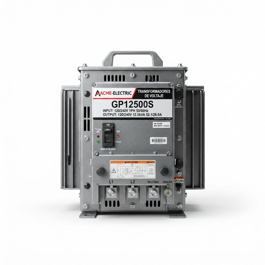 ACME-ELECTRIC GP12500S TRANSFORMADORES DE VOLTAJE