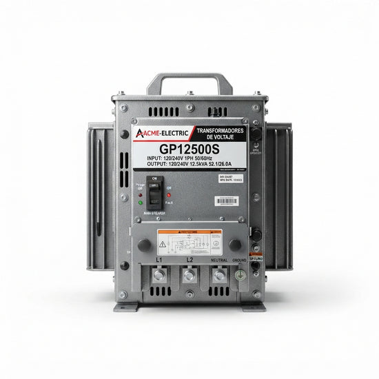 ACME-ELECTRIC GP12500S TRANSFORMADORES DE VOLTAJE