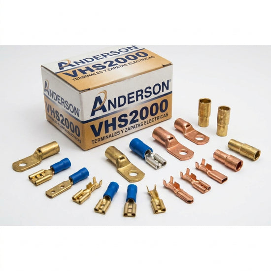 ANDERSON VHS2000 TERMINALES Y ZAPATAS ELECTRICAS