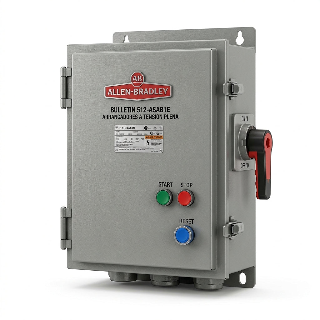 ALLEN-BRADLEY 512-ASAB1E ARRANCADORES A TENSION PLENA