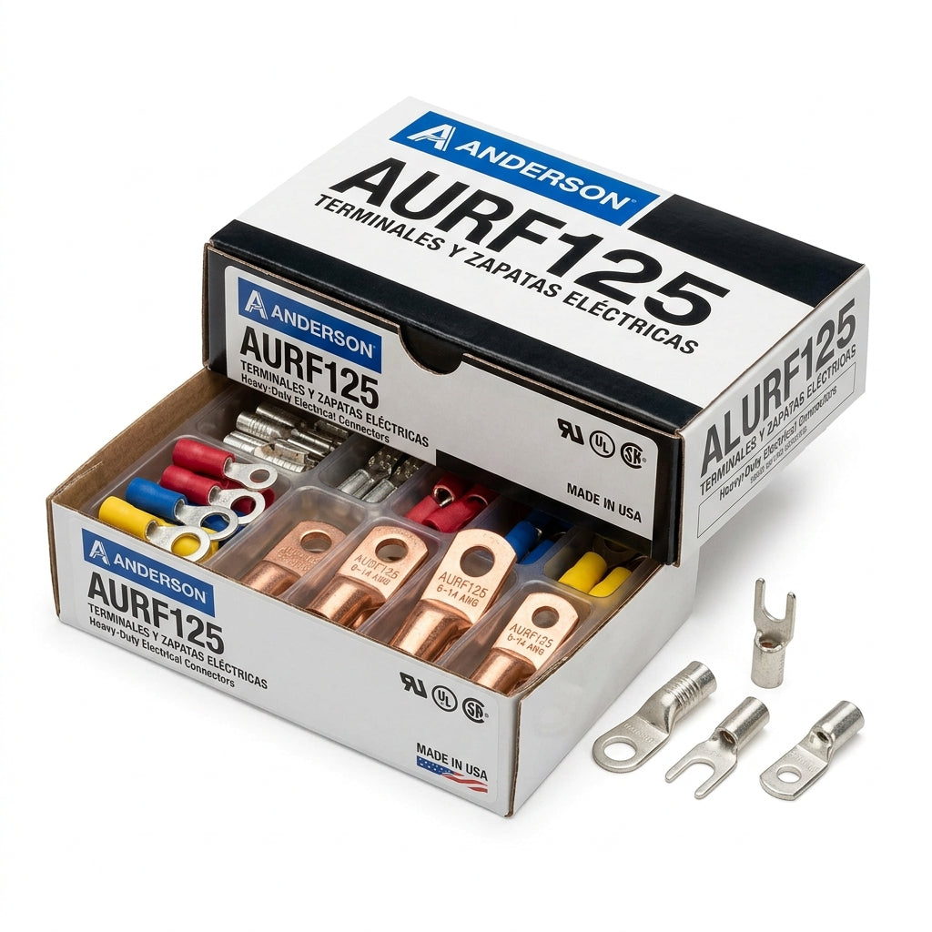 ANDERSON AURF125 TERMINALES Y ZAPATAS ELECTRICAS
