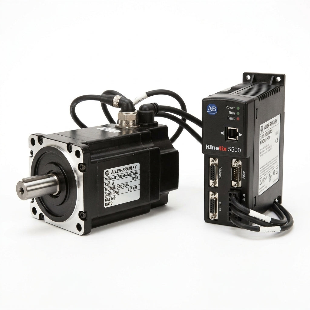 ALLEN-BRADLEY MPM-B1302M-MJ72AA SERVOMOTORES Y SERVODRIVES