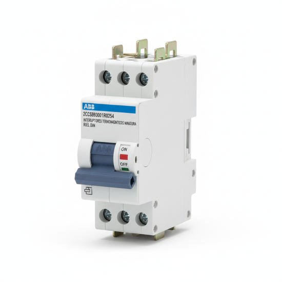 ABB 2CCS893001R0254 INTERRUPTORES TERMOMAGNETICOS MINIATURA RIEL DIN