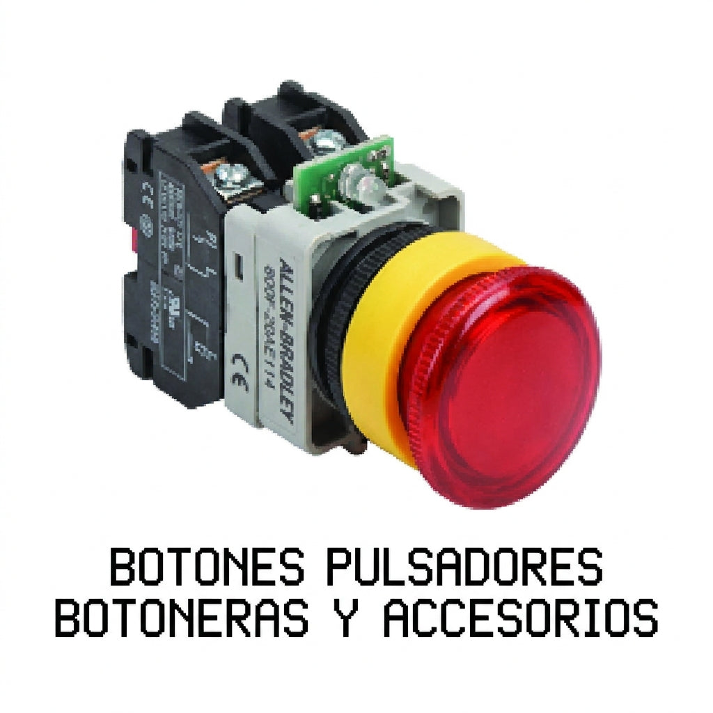 ALLEN-BRADLEY 800F-20AE114 BOTONES PULSADORES BOTONERAS Y ACCESORIOS