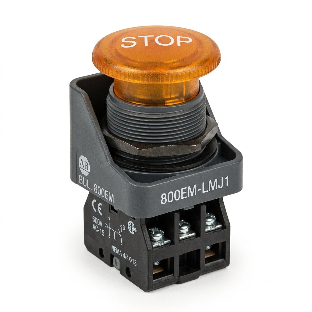 ALLEN-BRADLEY 800EM-LMJ1 BOTONES PULSADORES BOTONERAS