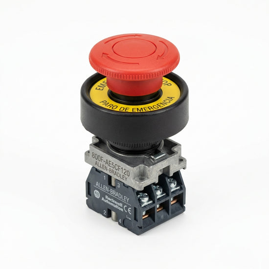 ALLEN-BRADLEY 800F-AE5CF120 BOTONES PULSADORES BOTONERAS Y ACCESORIOS
