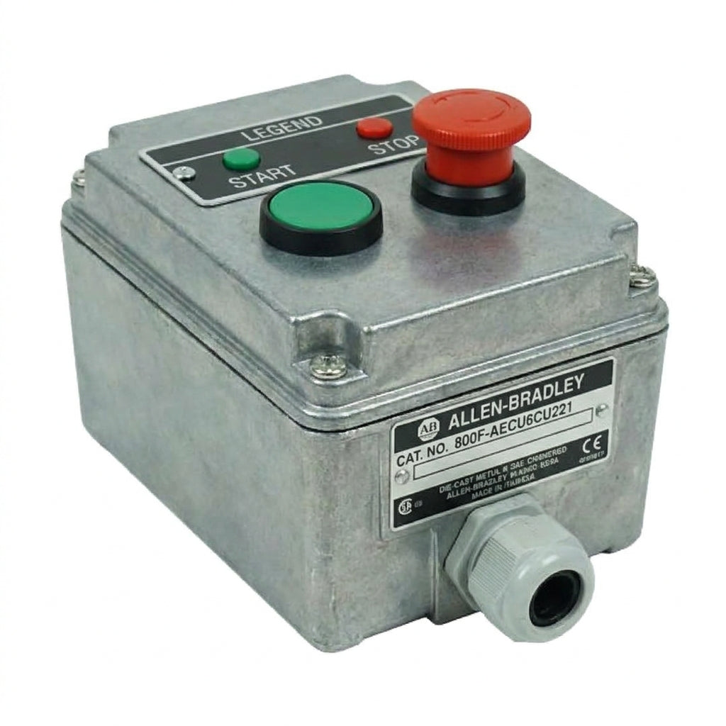 ALLEN-BRADLEY 800F-AECU6CU221 BOTONES PULSADORES BOTONERAS Y ACCESORIOS