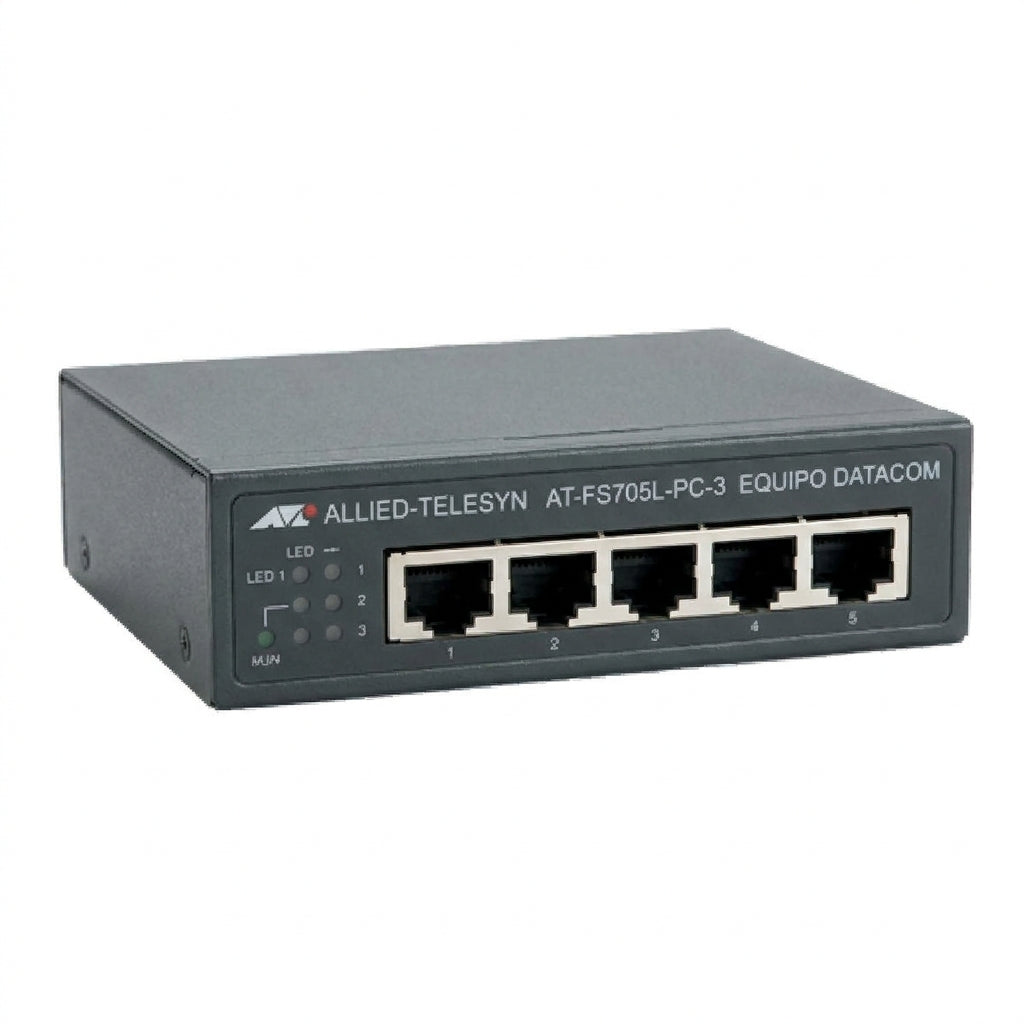 ALLIED-TELESYN AT-FS705L-PC-3 EQUIPO DATACOM (REDES Y CABLEADO ESTRUCTURADO)