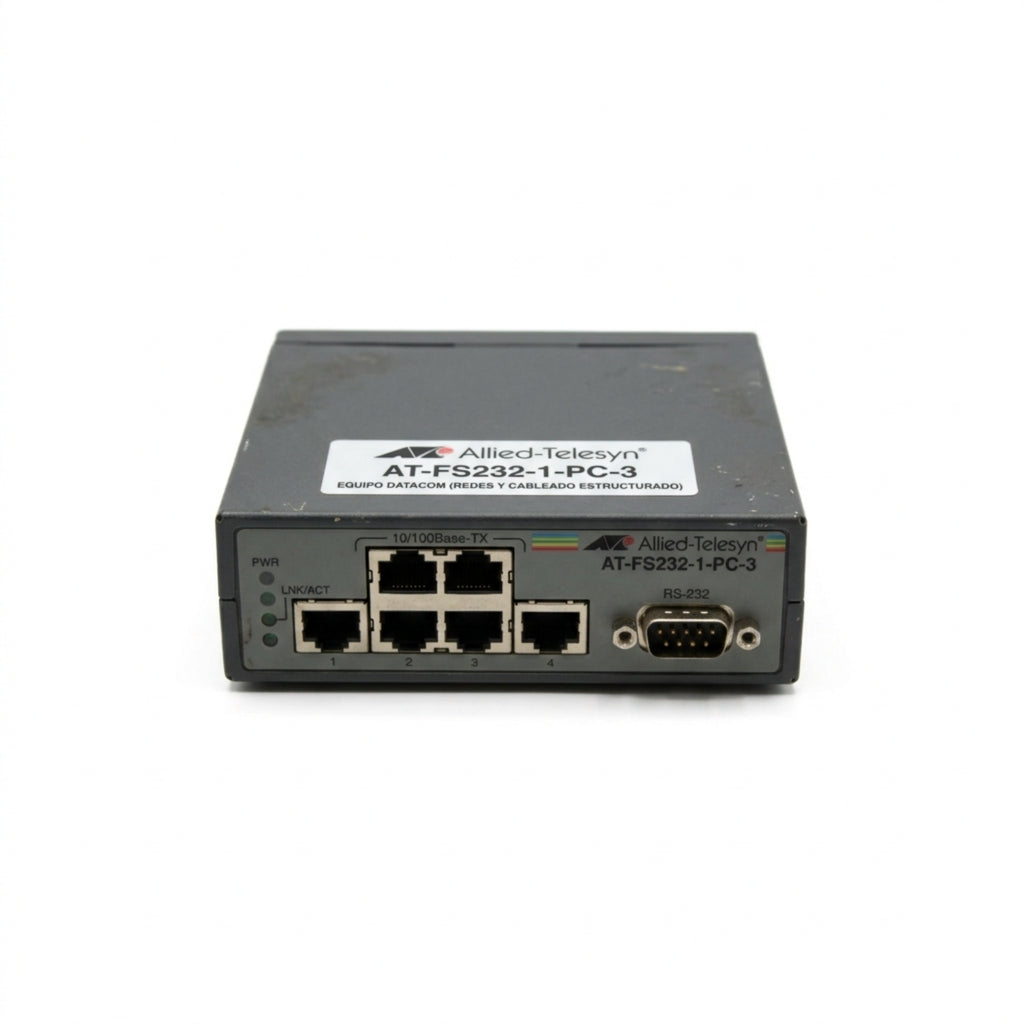 ALLIED-TELESYN AT-FS232-1-PC-3 EQUIPO DATACOM (REDES Y CABLEADO ESTRUCTURADO)