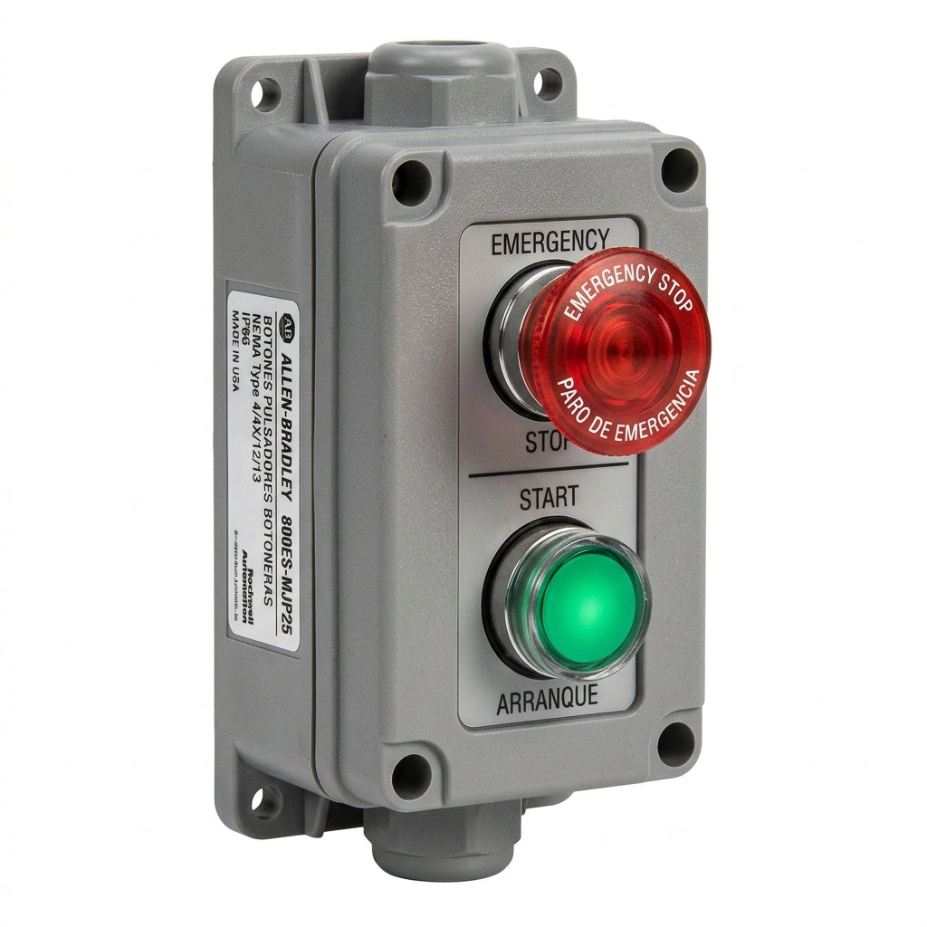 ALLEN-BRADLEY 800ES-MJP25 BOTONES PULSADORES BOTONERAS