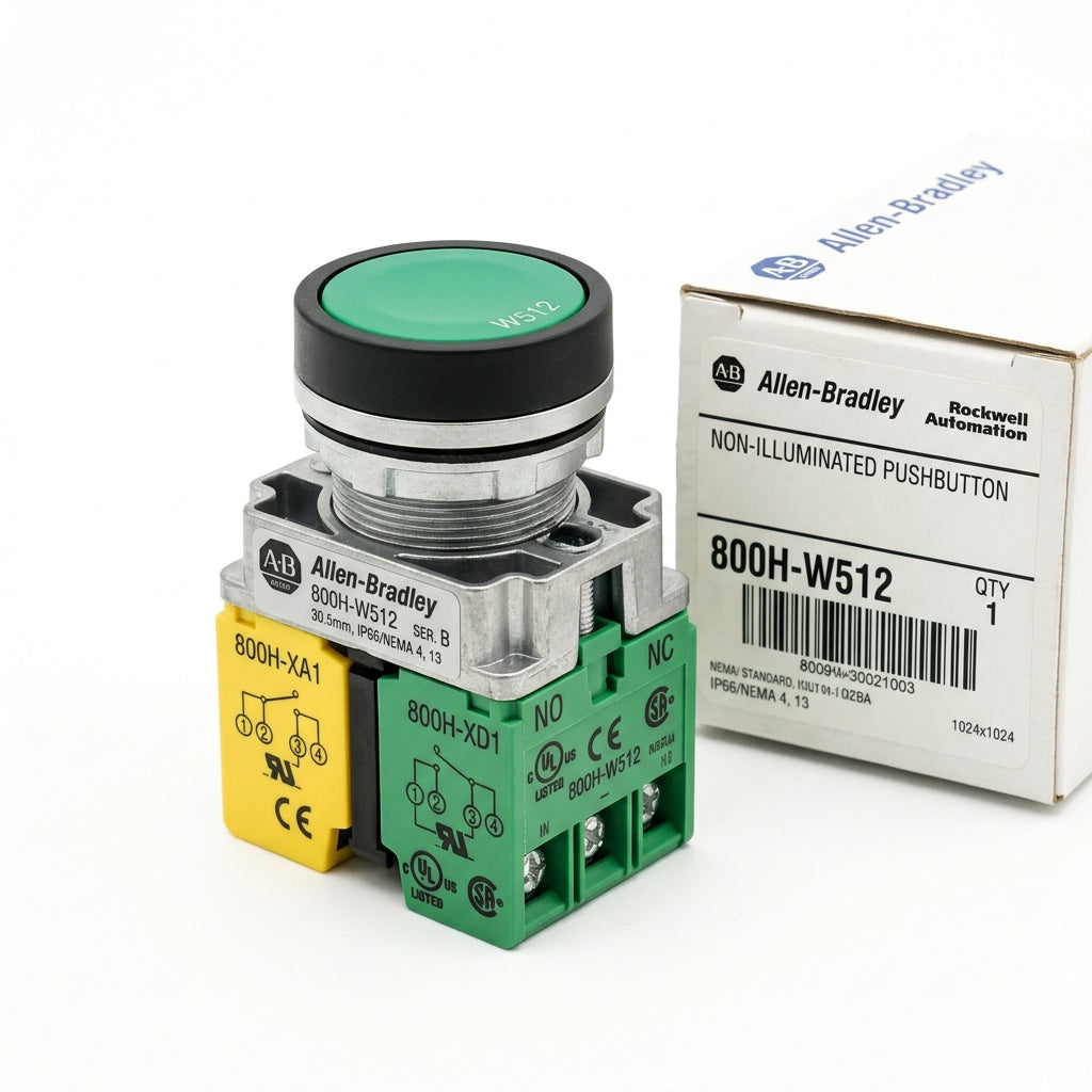 ALLEN-BRADLEY 800H-W512 BOTONES PULSADORES BOTONERAS Y ACCESORIOS